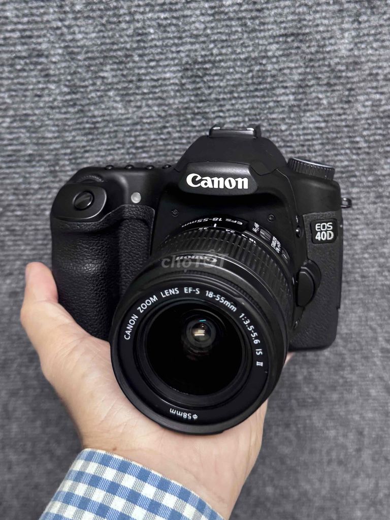 🟢Canon 40D ➕Lens 18-55 is 2. Mua bán Máy ảnh, Máy quay tại Quận Tân Bình Tp Hồ Chí Minh được đăng bởi xin GỌI CHO NHANH NHÉ hình 1