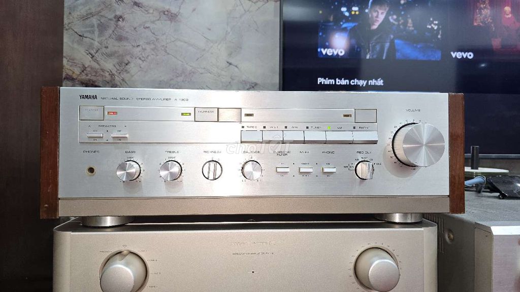Amply Yamaha A-1000 Bạc Nhật Bản. Mua bán Tivi, Âm thanh tại Huyện Thanh Oai Hà Nội được đăng bởi THO hình 1