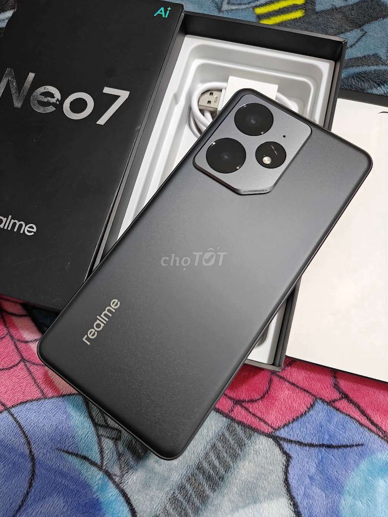 Realme GT Neo 7 12/256G fullboxx zin đẹp