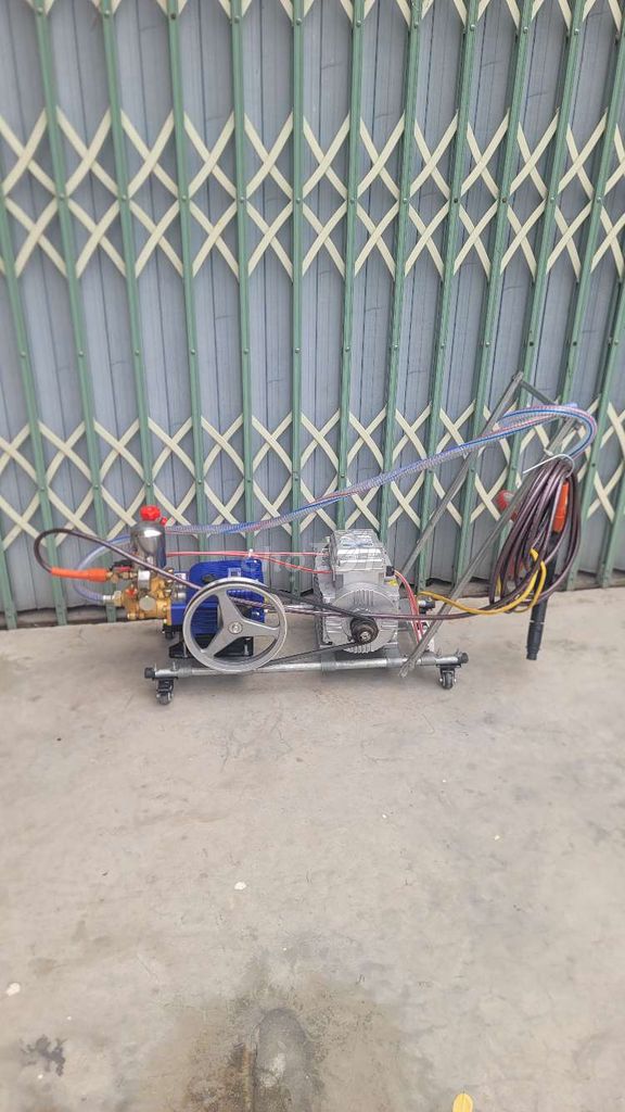 Máy rửa xe 2HP Mới. Mua bán Đồ chuyên dụng, Giống nuôi trồng tại Huyện Hải Hậu Nam Định được đăng bởi mạnh Sang  hình 1