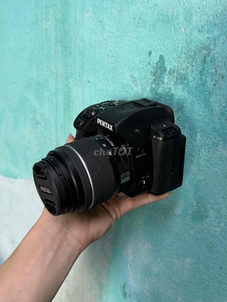 Máy ảnh Pentax K-70 DSLR kèm 18-55mm Đen. Mua bán Máy ảnh, Máy quay tại Quận Liên Chiểu Đà Nẵng được đăng bởi Tài Kt hình 1