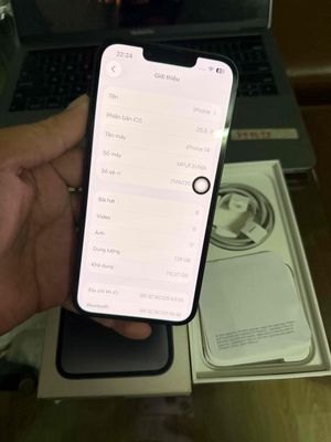 iPhone 14 128GB VN/A pin 95 còn bảo hành Fullbox