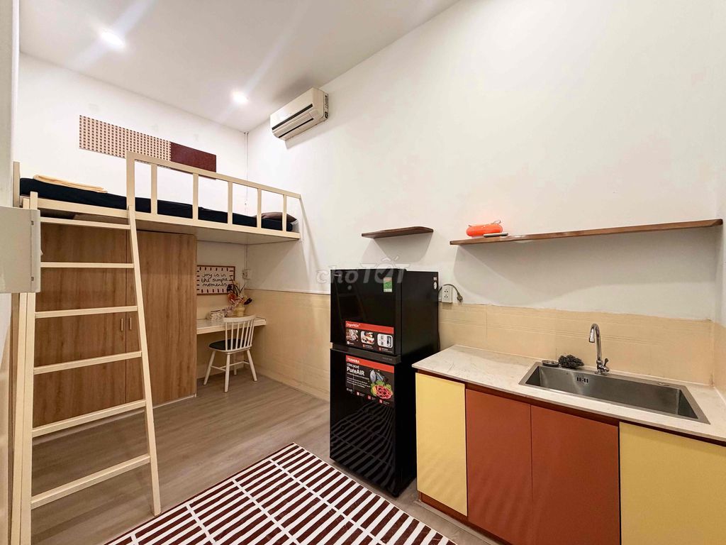 Аренда · 1 комн. · 20 м² · Quận 1, ул. Đường Trần Hưng Đạo