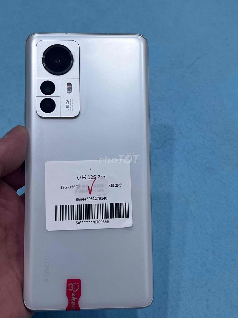 Xiaomi 12S Pro 256GB Trắng. Mua bán Điện thoại tại Quận Hoàng Mai Hà Nội được đăng bởi Nguyennoi hình 1