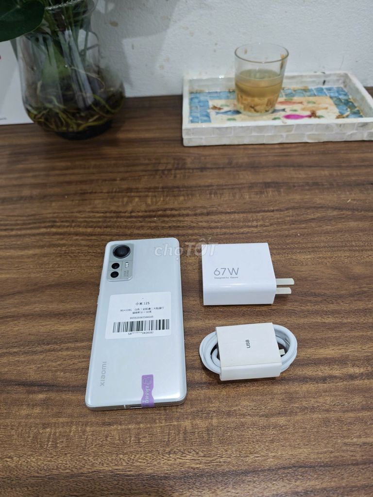 Xiaomi Mi 12S 8/128 Trắng sạc 67w có ship COD. Mua bán Điện thoại tại Quận Hoàng Mai Hà Nội được đăng bởi Trần Ngọc Hiếu hình 1