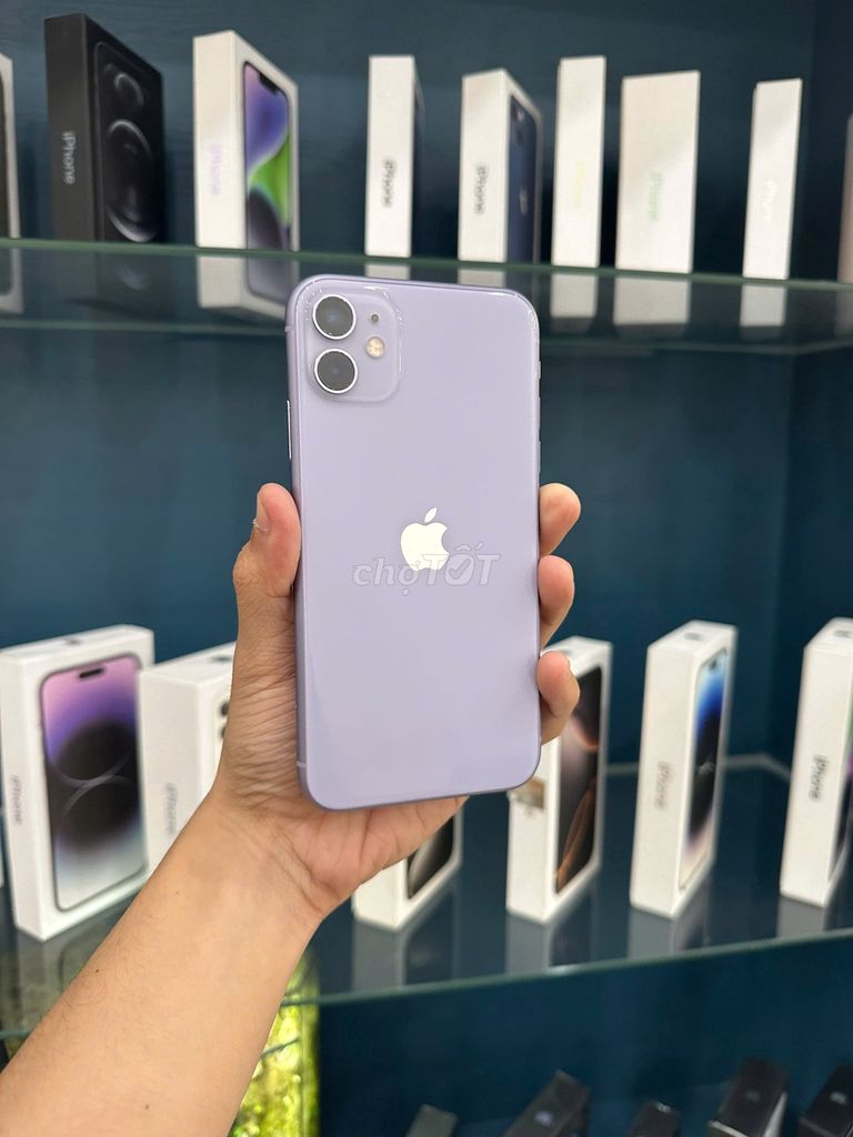 SALE iPhone 11 128GB Tím chuẩn zin nguyên bản