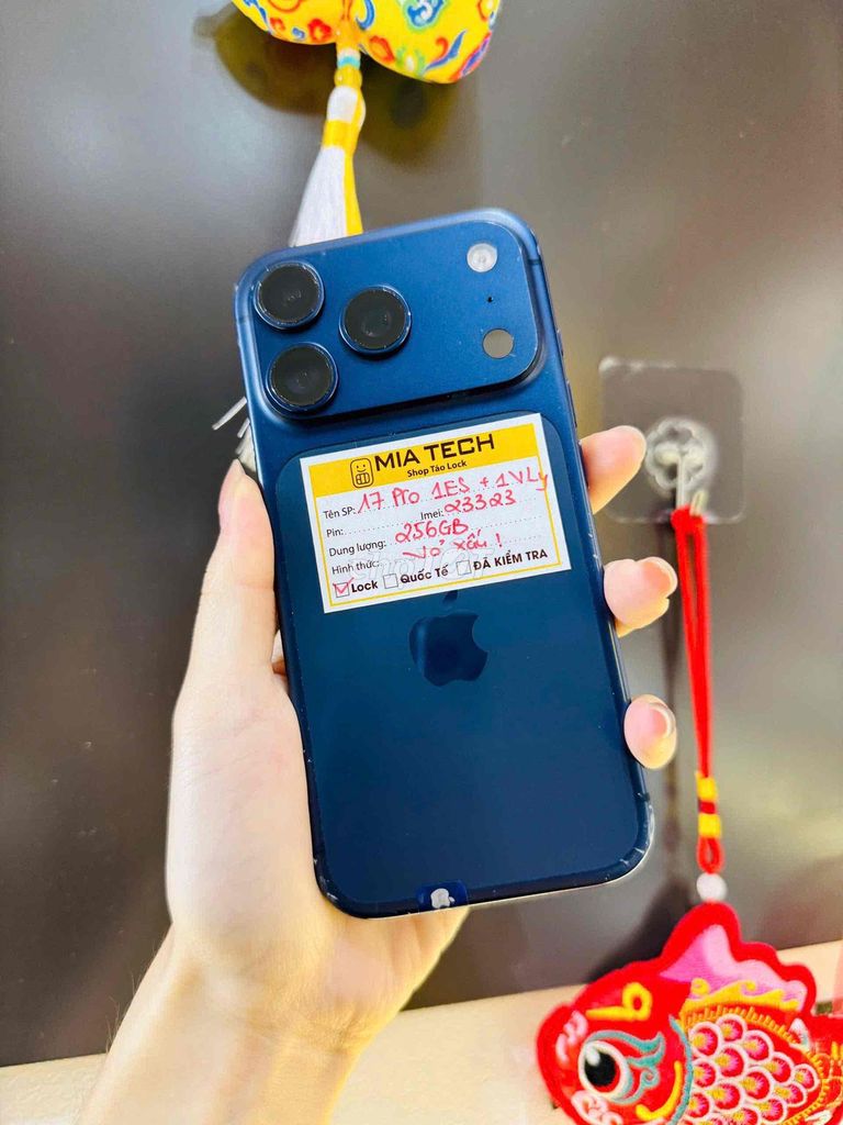 Apple iPhone 17 Pro Lock 256GB Xanh. Mua bán Điện thoại tại Quận Ba Đình Hà Nội được đăng bởi Huy Trần hình 1