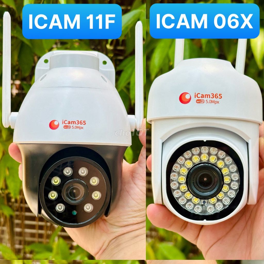 Camera ICAM 365 xoay 360 độ đàm thoại 2 chiều NEW