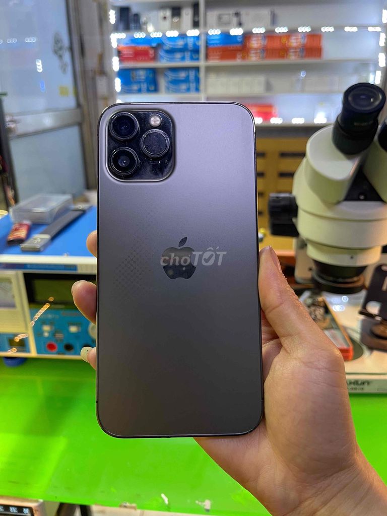 12 Pro Max Zin nguyên bản Lock Sẵn SIM Ghép 98%. Mua bán Điện thoại tại Quận Lê Chân Hải Phòng được đăng bởi Huy Tưởng Mobile hình 1