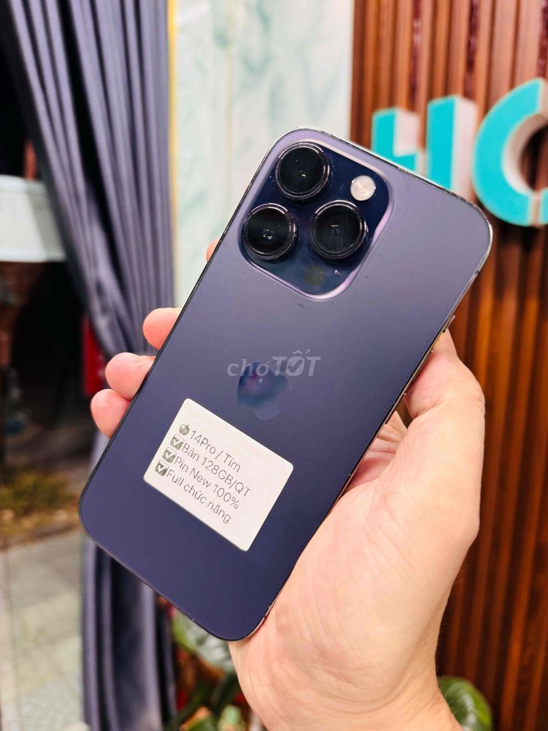🍎 IPHONE 14  Pro Zin  / QT 128G. Mua bán Điện thoại tại Thành phố Huế Thừa Thiên Huế được đăng bởi Hoàng Lộc Smartphone  hình 1