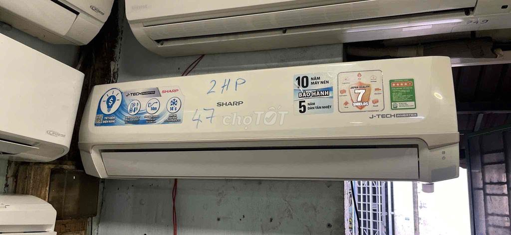 Máy lạnh Treo tường Sharp 2 ngựa tiết kiệm điện. Mua bán Máy lạnh, điều hoà tại Quận 8 Tp Hồ Chí Minh được đăng bởi THỊNH KHANG MINH hình 1