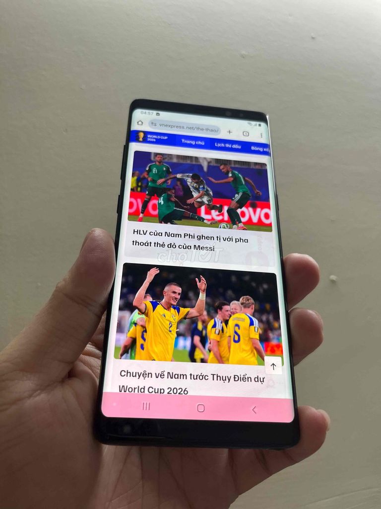Samsung Note8 cảm ứng mượt Ram 6 chip Snapdrago835. Mua bán Điện thoại tại Quận Tân Bình Tp Hồ Chí Minh được đăng bởi thanh hình 1