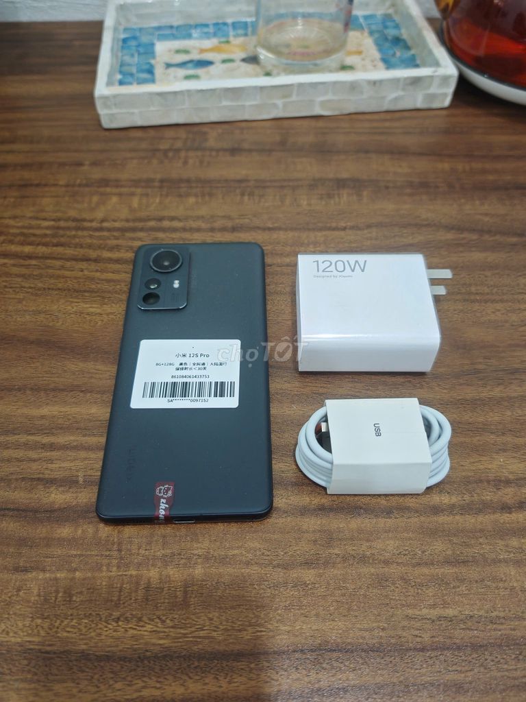 Xiaomi Mi 12S Pro 8/128 Đen sạc 120w có ship COD. Mua bán Điện thoại tại Quận Hoàng Mai Hà Nội được đăng bởi Trần Ngọc Hiếu hình 1