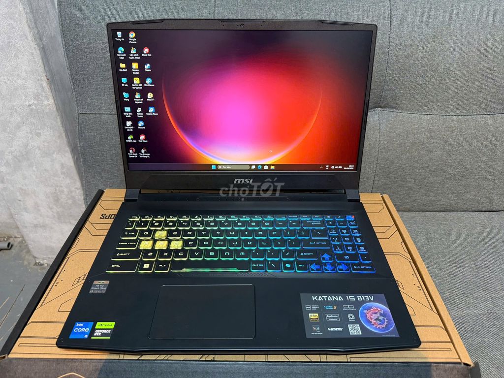 MSI Katana 15 i5-13420H/16GB/512GB-Còn BH Hãng 23T. Mua bán Laptop tại Quận 3 Tp Hồ Chí Minh được đăng bởi Máy Tính Laptop Giá Rẻ Q3 hình 1