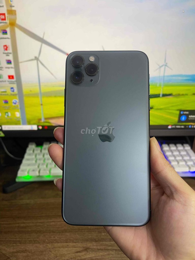 11 Pro Max 256GB Mất face ID, Full chức năng 99%. Mua bán Điện thoại tại Quận Lê Chân Hải Phòng được đăng bởi Huy Tưởng Mobile hình 1