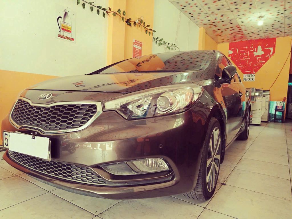 KIA K3 Full 2.0 AT 2015 Nâu Tự động 8 vạn