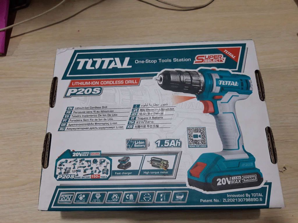 Máy khoan pin 20V Total mới, xả hàng bán giá gốc. Mua bán Đồ chuyên dụng, Giống nuôi trồng tại Thành phố Thủ Đức Tp Hồ Chí Minh được đăng bởi Bảo hình 1