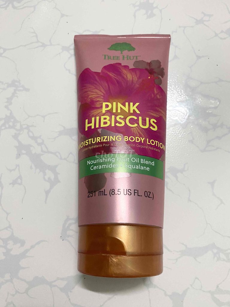 Dưỡng thể TREE HUT PINK HIBISCUS Nữ. Mua bán Phụ kiện thời trang khác tại Quận 6 Tp Hồ Chí Minh được đăng bởi Chelsey  hình 1