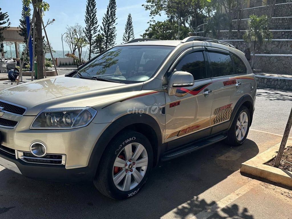 Chevrolet Captiva LTZ 2010 màu vàng cát. Mua bán Ô tô tại Quận 12 Tp Hồ Chí Minh được đăng bởi Xuân Trường hình 5
