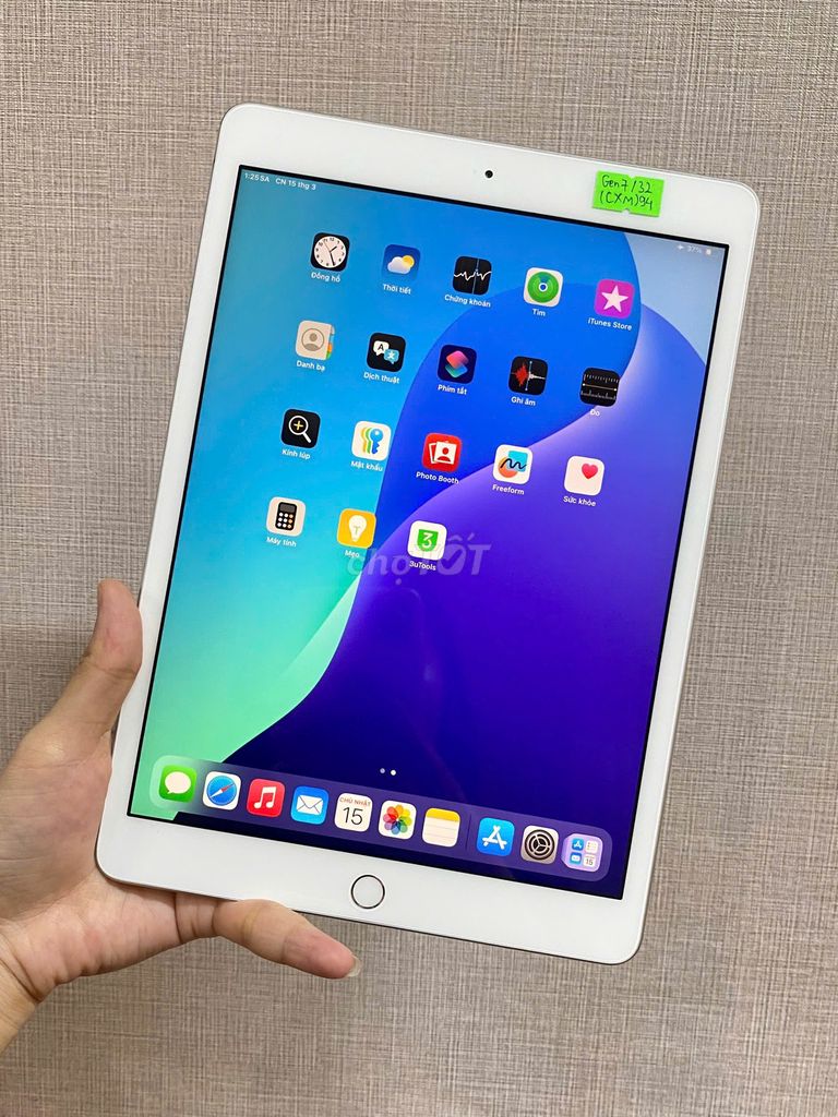 Apple iPad Gen 7 10.2 inch 3GB/32GB likenew. Mua bán Máy tính bảng tại Thành phố Thủ Đức Tp Hồ Chí Minh được đăng bởi T MOBILE SINCE2010 hình 1