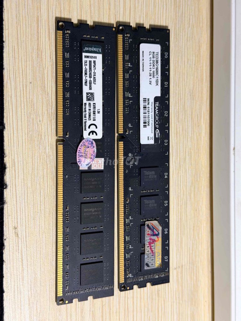 RAM Kingston 8GB DDR3. Mua bán Linh kiện (RAM, Card...) tại Thành phố Thủ Đức Tp Hồ Chí Minh được đăng bởi Đình Hùng hình 1