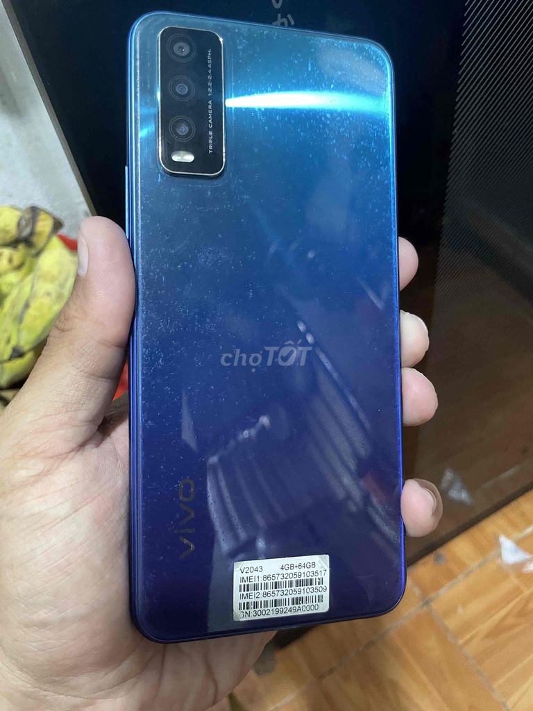 cần bán máy Vivo Y20 64GB Xanh. Mua bán Điện thoại tại Thành phố Trà Vinh Trà Vinh được đăng bởi ken ken hình 1