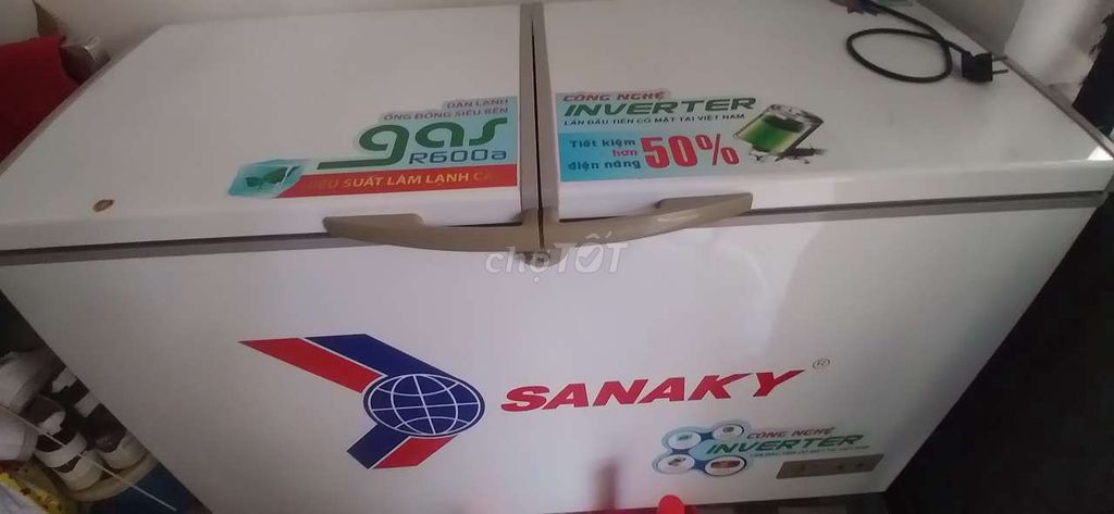 Bán tủ đông Sanaky 400l 2 ngăn chính chủ.