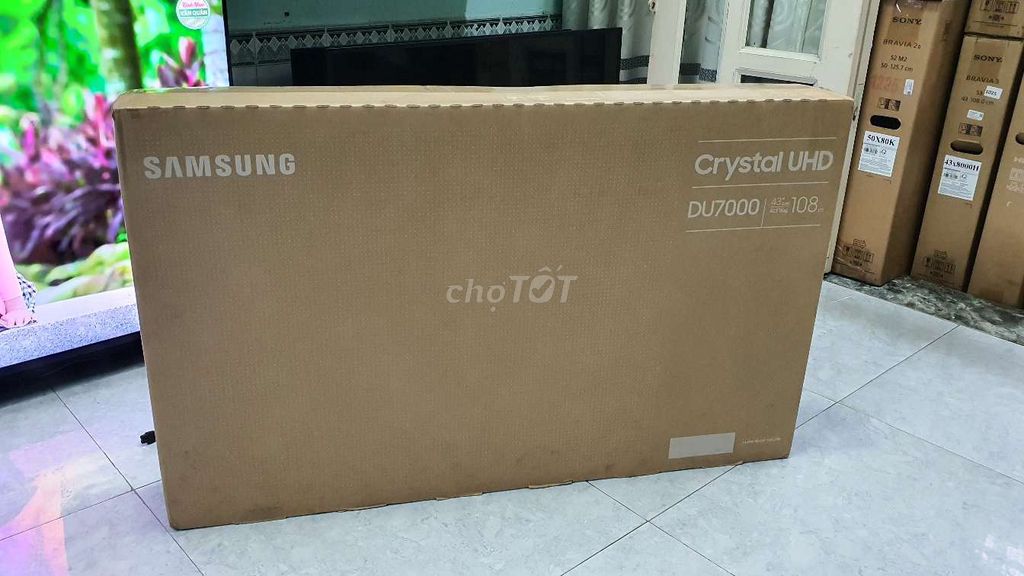 Tv. Giọng Nói.  4k. Samsung 43DU7000. MỚI 100%. Mua bán Tivi, Âm thanh tại Quận 8 Tp Hồ Chí Minh được đăng bởi TIẾN •••>>  PHẠM THẾ HIỂN. Q8 hình 1