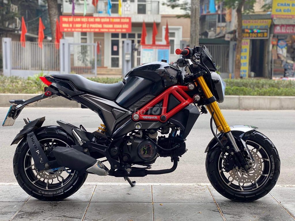 Ducati Monster mini 2. mới keng pkl giá rẻ ít xăng