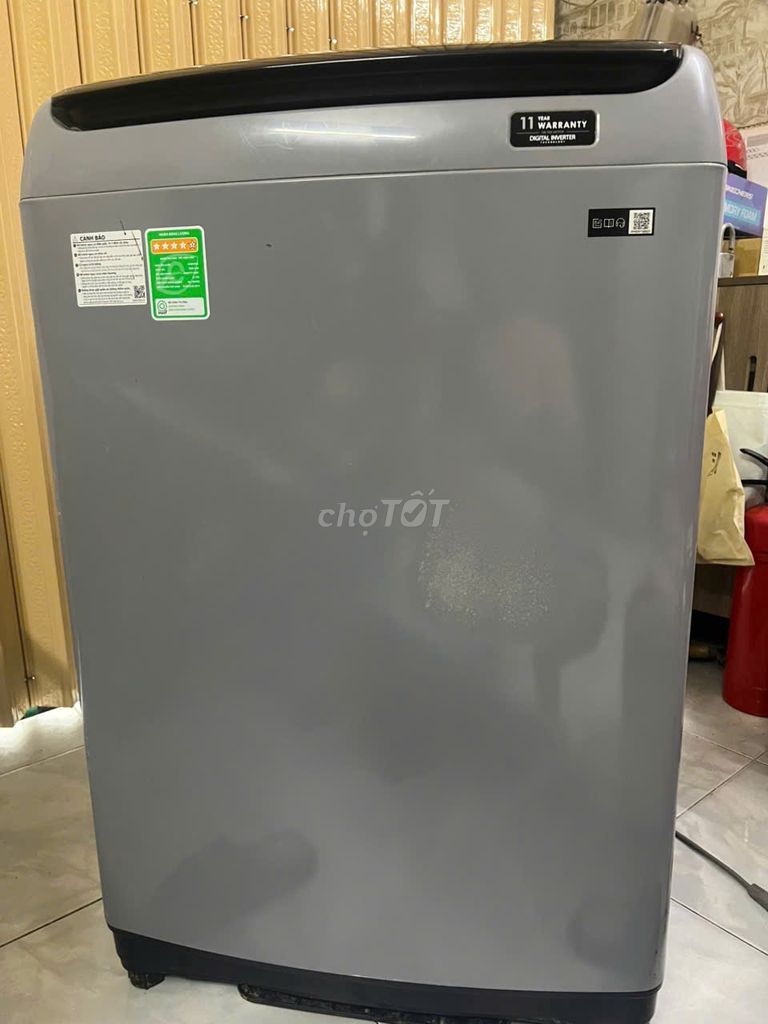 Máy giặt Samsung 8.5kg cửa trên Xám lỗi. Mua bán Máy giặt tại Quận Phú Nhuận Tp Hồ Chí Minh được đăng bởi PHA hình 1