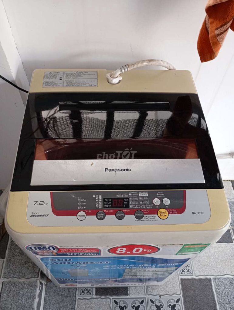 Máy giặt Panasonic 7.2kg Vàng kem. Mua bán Máy giặt tại Thị xã Phú Mỹ Bà Rịa - Vũng Tàu được đăng bởi athanh aden  hình 1