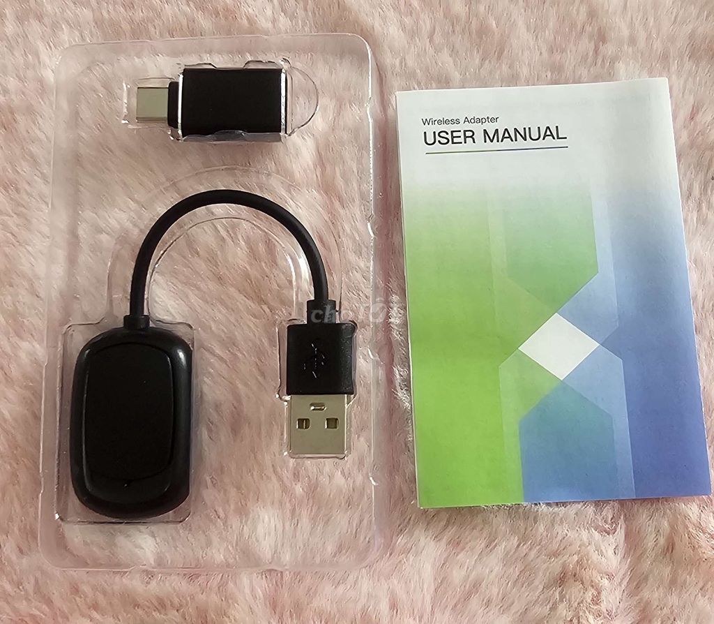 Bộ chuyển đổi không dây Android Auto Đen. Mua bán Phụ kiện (Màn hình, Chuột...) tại Quận Phú Nhuận Tp Hồ Chí Minh được đăng bởi Dương Mộng Tú hình 1