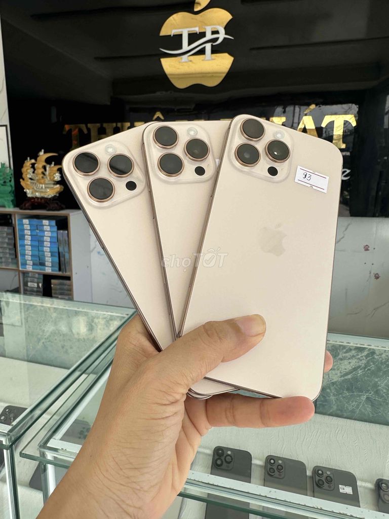 iPhone 16 Pro Max 256GB Nguyên zin, pin cao, Góp. Mua bán Điện thoại tại Quận Bình Tân Tp Hồ Chí Minh được đăng bởi THUẬN PHÁT MOBILE hình 1