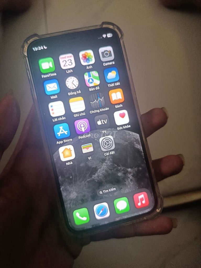 iPhone 12 Mini 128GB Đen Lock - máy pass. Mua bán Điện thoại tại Thị xã An Nhơn Bình Định được đăng bởi tphong hình 1