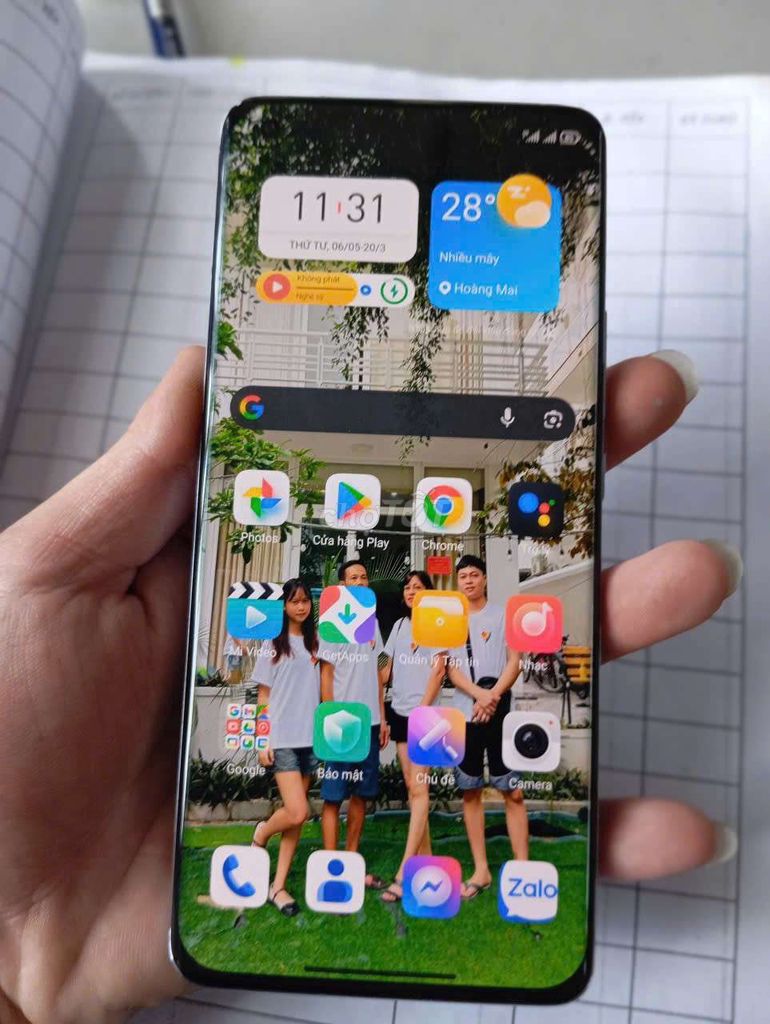 Xiaomi Mi 11 256GB Xanh Da Đã dùng. Mua bán Điện thoại tại Quận Hoàng Mai Hà Nội được đăng bởi Hoàng Hiếu hình 1