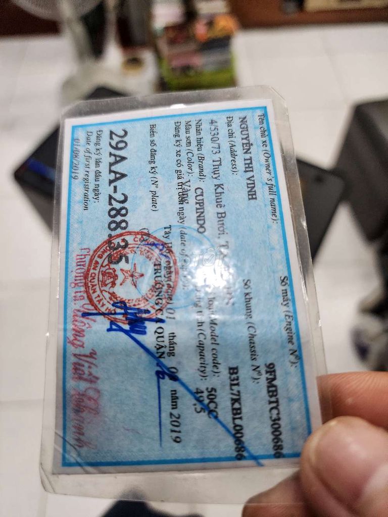 Xe cup 50 chinh chu. Mua bán Xe máy tại Quận Nam Từ Liêm Hà Nội được đăng bởi Quốc khánh  hình 6