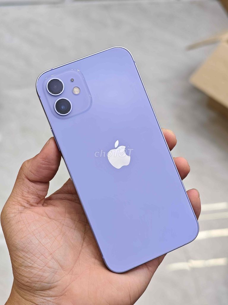 Apple iPhone 12 128GB Tím J/A 99% mới. Mua bán Điện thoại tại Quận 10 Tp Hồ Chí Minh được đăng bởi Khánh Trần hình 1