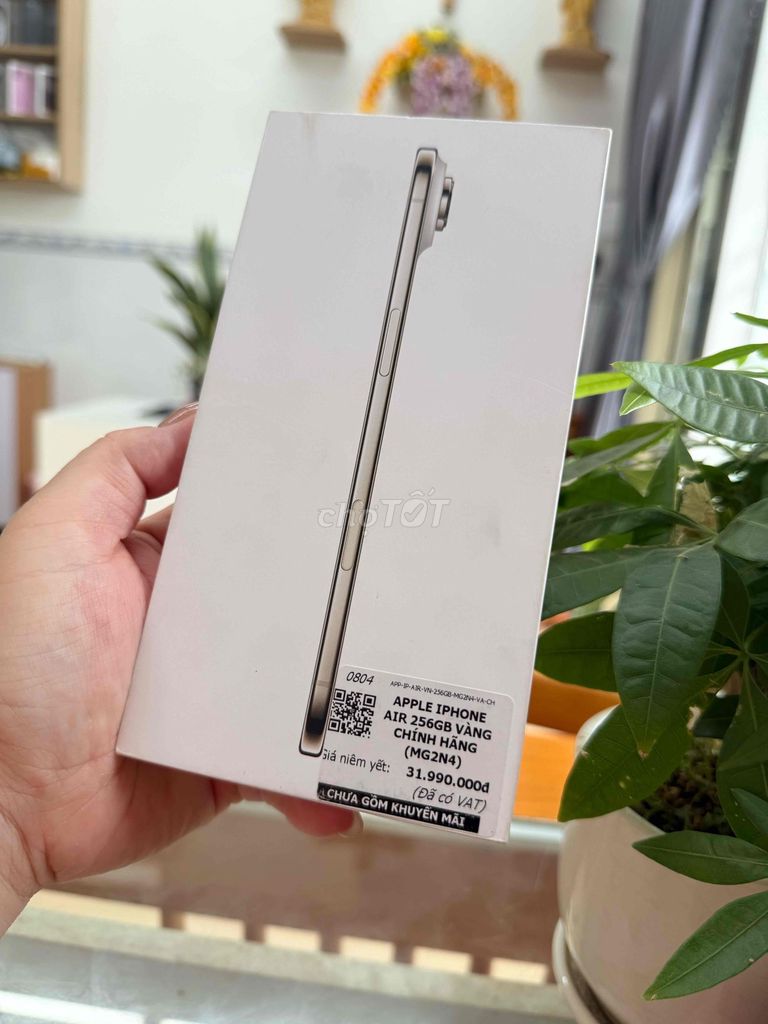 Apple iPhone 17 Air 256GB Gold Mới. Mua bán Điện thoại tại Quận Ninh Kiều Cần Thơ được đăng bởi Khải Mobile Cần Thơ hình 1