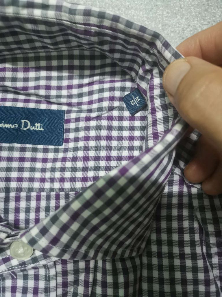 Áo sơmi Massimo Dutti ClassicMadeCaroFit form M. Mua bán Quần áo tại Quận Gò Vấp Tp Hồ Chí Minh được đăng bởi MộcShop001 hình 3
