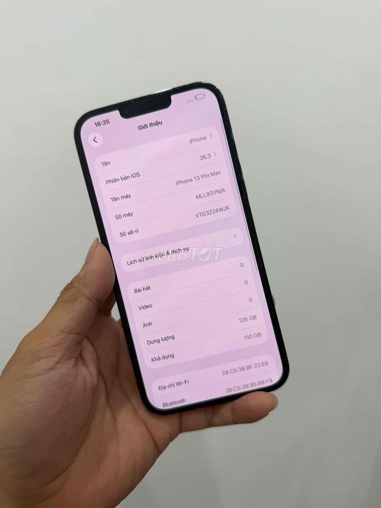 Apple iPhone 13 Pro Max 128GB Xanh zin đẹp. Mua bán Điện thoại tại Quận Đống Đa Hà Nội được đăng bởi Ng Hoang Anh hình 1