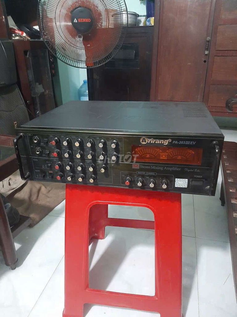 Amply karaoke Arirang PA-203IIIEV Đen. Mua bán Tivi, Âm thanh tại Huyện Hóc Môn Tp Hồ Chí Minh được đăng bởi cưong hình 1