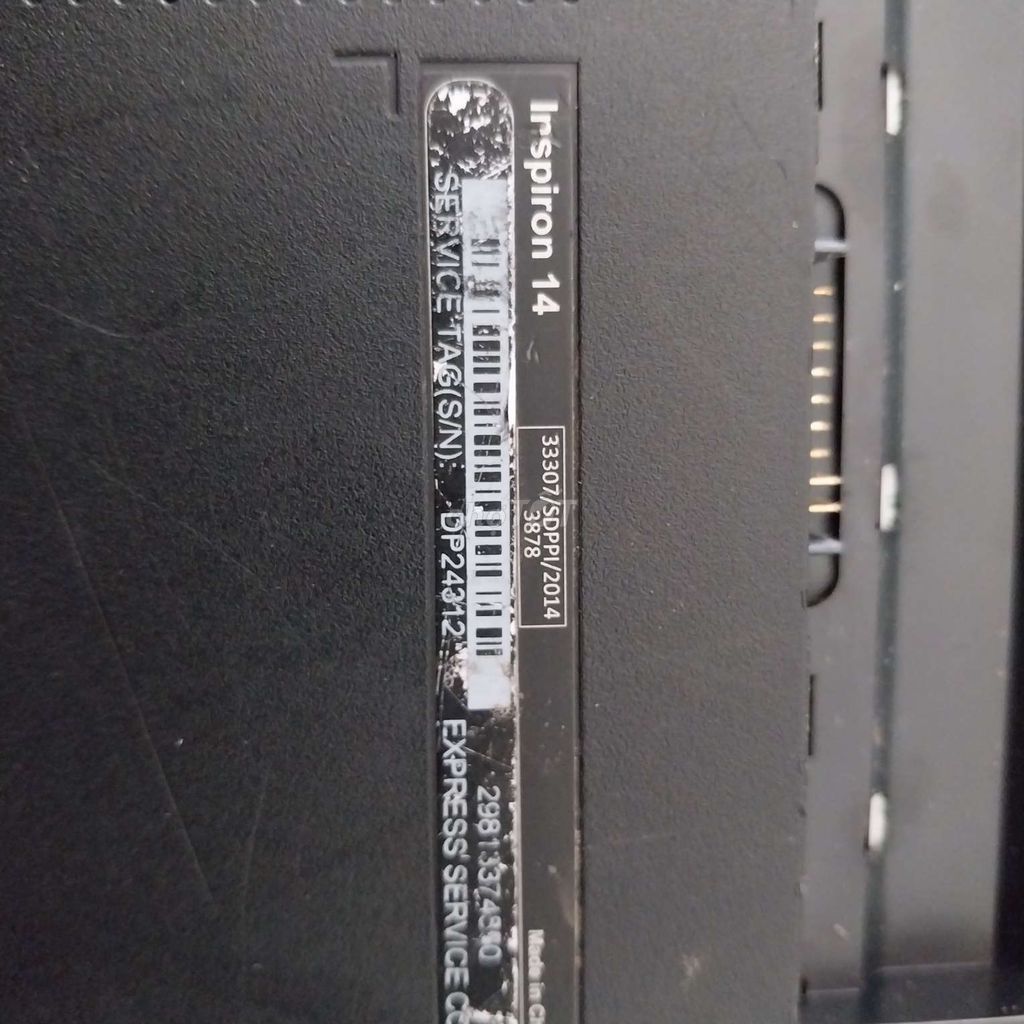 Thanh lý laptop dell inspiration 3878 core i3