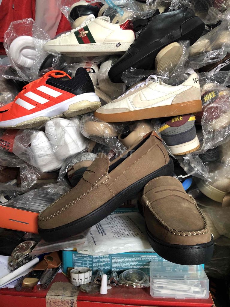 Giày lười Cole Haan Nam Da nubuck Nâu 42. Mua bán Giày dép tại Huyện An Dương Hải Phòng được đăng bởi Tu Tang Quang hình 1