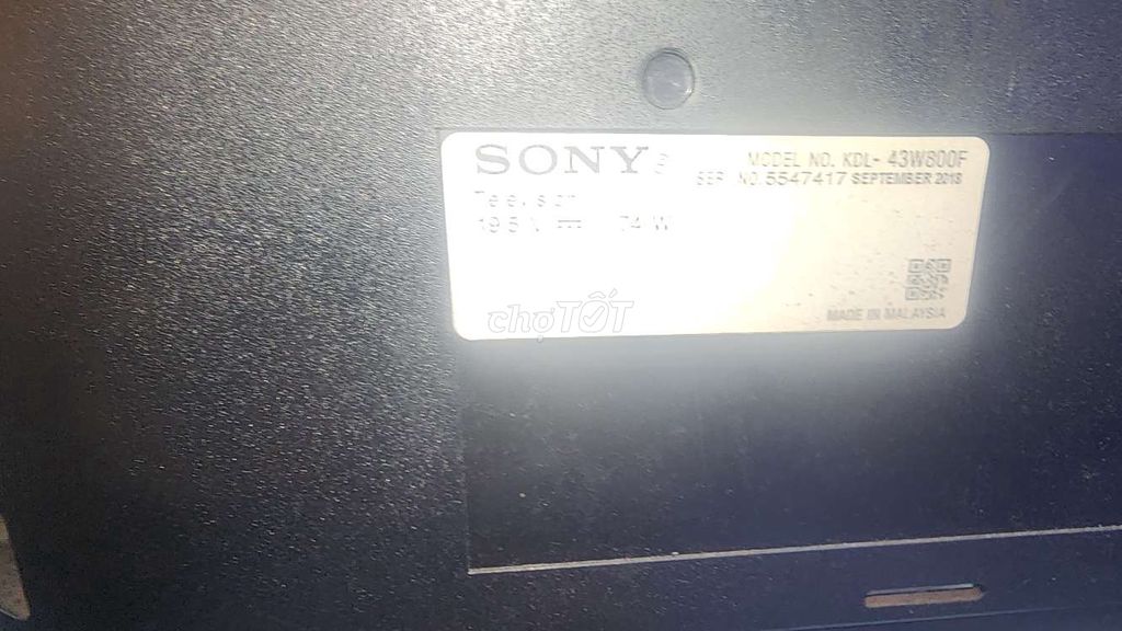 Tivi Sony KDL-43W800F. Mua bán Tivi, Âm thanh tại Quận Thanh Khê Đà Nẵng được đăng bởi Hoang Nguyen hình 1