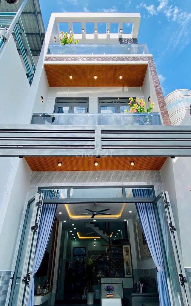 Nhà 70m2 Huỳnh Tấn Phát, Q7 gần cầu Phú Mỹ. Xây 1 trệt 2 lầu. Sổ riêng. Mua bán Nhà ở tại Quận 7 Tp Hồ Chí Minh được đăng bởi Gia Hân hình 2