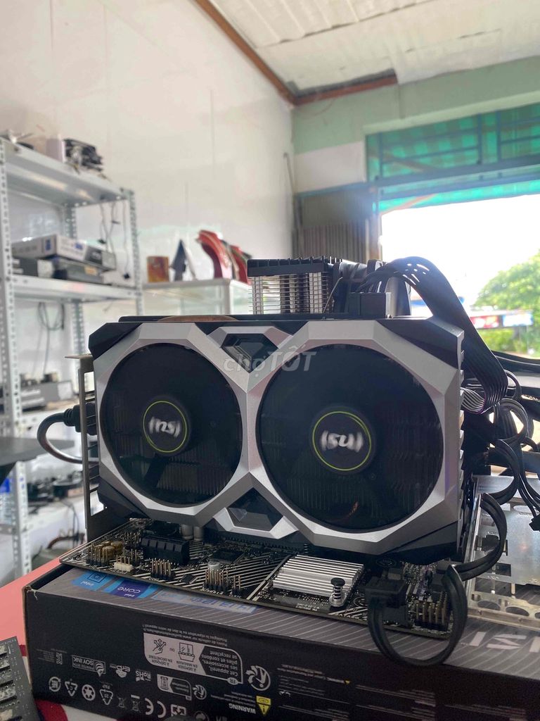 Card màn hình MSI GTX 1660 SUPER 6G. Mua bán Linh kiện (RAM, Card...) tại Huyện Định Quán Đồng Nai được đăng bởi HC Computer hình 1