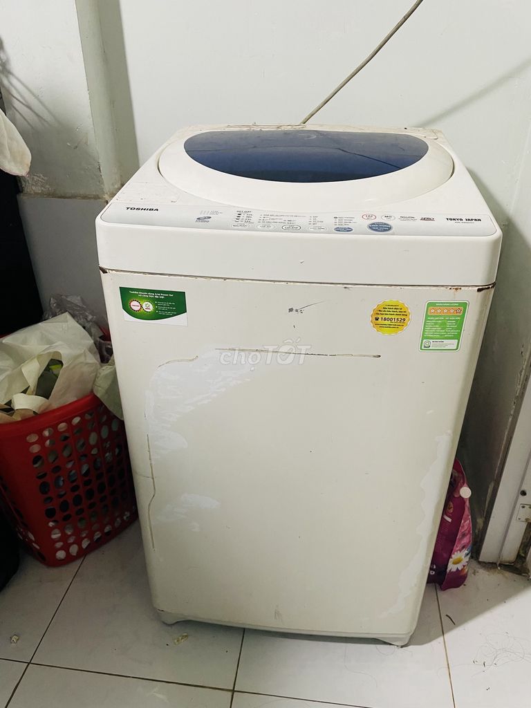 Máy giặt Toshiba Trắng cũ 99%. Mua bán Máy giặt tại Thành phố Thủ Đức Tp Hồ Chí Minh được đăng bởi Thao quyen hình 1