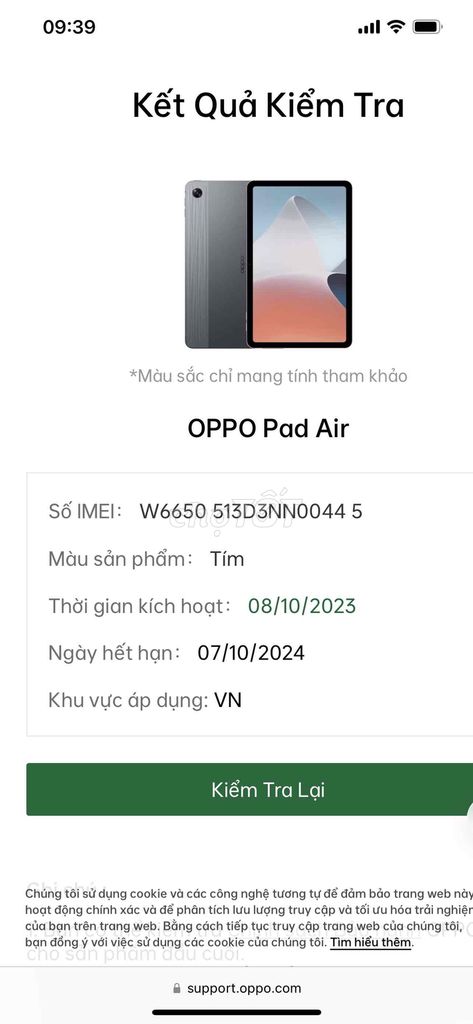 Oppo Pad Air. zin 99%
