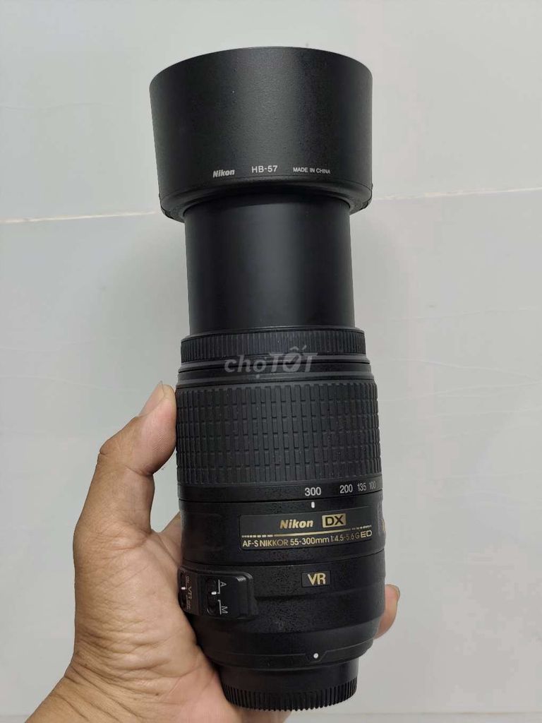 Ống kính Nikon AF-S NIKKOR 55-300mm. Mua bán Máy ảnh, Máy quay tại Huyện Bình Chánh Tp Hồ Chí Minh được đăng bởi Đức  hình 1