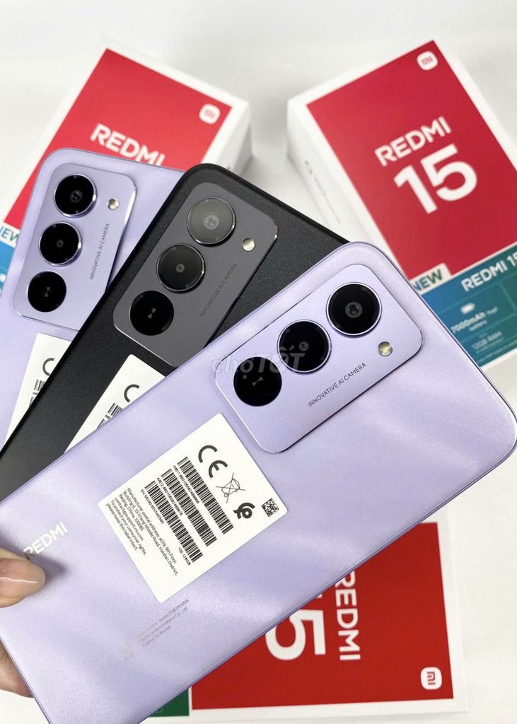 Xiaomi Redmi 15 5G 4G/128GB Fullbox Hàng Công ty. Mua bán Điện thoại tại Quận Bình Thạnh Tp Hồ Chí Minh được đăng bởi TMOBILE GIÁ TỐT NHẤT hình 1